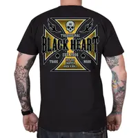 Triko BLACK HEART Ruthless černá XXL