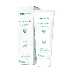 Cannaderm Cannadent zubní pasta 75 g