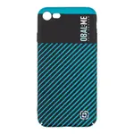 Zadní kryt OBAL:ME Flossy Stripes pro Apple iPhone 7/8/SE2020/SE2022, černá modrozelená