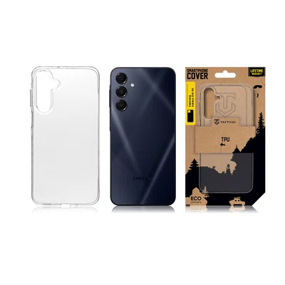 Zadní kryt Tactical TPU pro Samsung Galaxy A16 4G/5G, transparentní