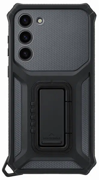 Zadní kryt EF-RS916CBE Samsung Protective Standing pro Samsung Galaxy S23+, titan