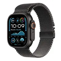 Apple Watch Ultra 2 GPS + Cellular 49mm Black Titanium / Black Titanium Milanese Loop - L