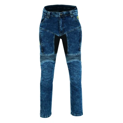 Moto jeansy BOS Prado Acid Blue 38