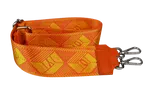 NovaKabelka.cz Látkový přídavný popruh geometrico arancio