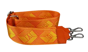 NovaKabelka.cz Látkový přídavný popruh geometrico arancio