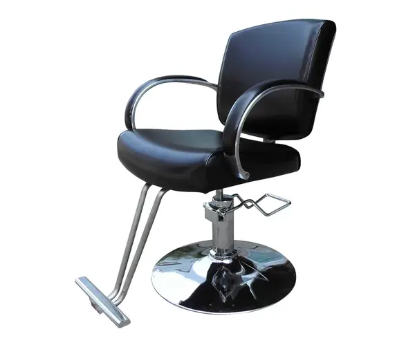 Kadeřnické křeslo SilverFox Y255 - černé (YL255) + dárek zdarma