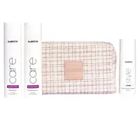 Dárková sada pro lesk vlasů Subrina Professional Care Glow-Plex Set + kosmetická taška zdarma (082027) + dárek zdarma