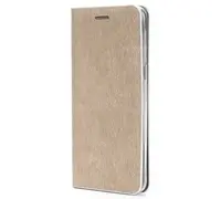 Forcell Luna Silver flipové pouzdro pro Huawei Y5p zlaté