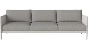 Zahradní sedací souprava Track, trojmístná, více variant - Bolia Potah: Palma, světle šedá