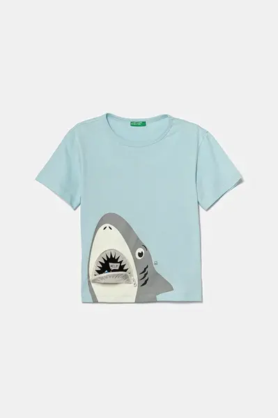 Dětské bavlněné tričko United Colors of Benetton