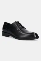 Kožené polobotky BOSS Tayil pánské, černá barva, 50548206