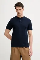 Bavlněné tričko United Colors of Benetton pánské, tmavomodrá barva, 3RL3U10AS