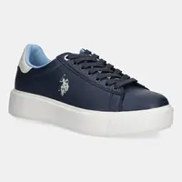 Sneakers boty U.S. Polo Assn. ZABRY dámské, tmavomodrá barva, ZABRY001W/5YN1