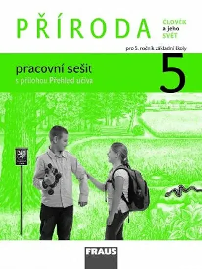 Příroda 5 pro ZŠ - Člověk a jeho svět - pracovní sešit