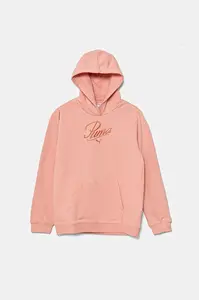 Dětská mikina Puma ESS SCRIPT Hoodie TR
