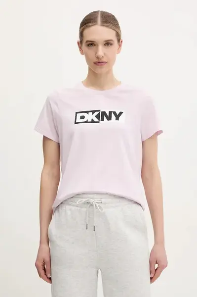 Tričko Dkny růžová barva, DP5T5894