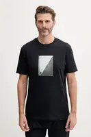 Bavlněné tričko Armani Exchange tmavomodrá barva, s potiskem, XM000753 AF10361