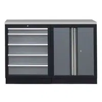 Sestava kovových dílenských skříněk - Genborx PROFI PRESTIGE COMBI 5A