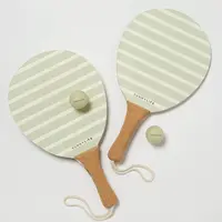Sada raket a plážových míčů SunnyLife Paddles La Palma zelená barva