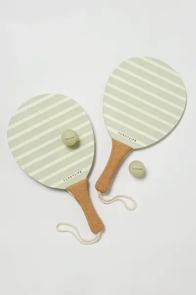 Sada plážových raket a míčků SunnyLife Paddles La Palma