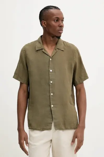 Lněná košile PS Paul Smith