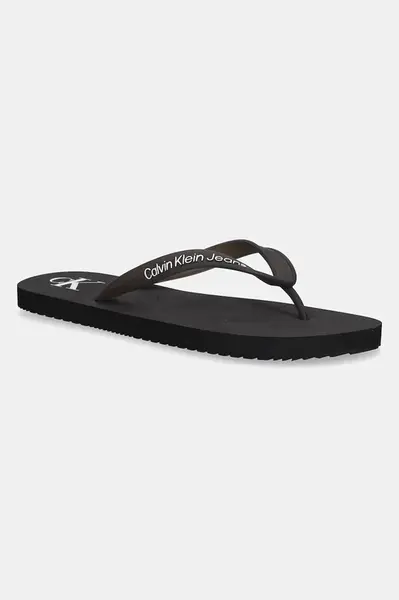 Žabky Calvin Klein Jeans BEACH SANDAL TRANSPARENT TPU