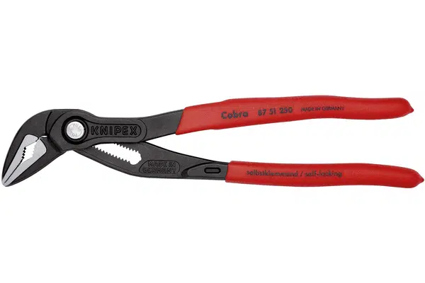 Instalatérské SIKO kleště zeštíhlené, rozsah 32 mm, délka 250 mm - KNIPEX Cobra 87 51 250