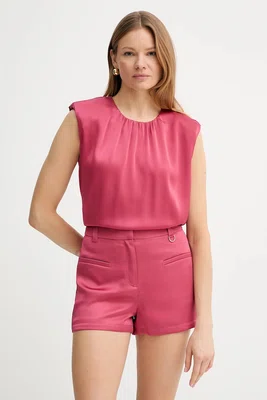 Halenka Marciano Guess JOANA dámská, růžová barva, hladká, 5GGH39 7079A