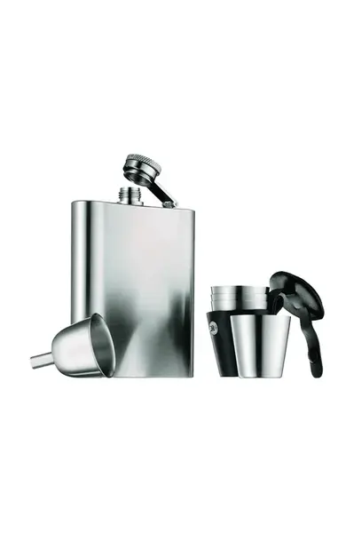 Náprsní láhev se skleničkami WMF Manhattan 200 ml