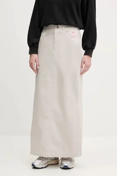 Bavlněná sukně adidas Originals AOP MAXI SKIRT