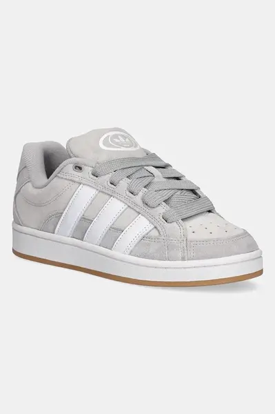 Semišové tenisky adidas Originals Campus 00S Beta šedá barva, JR2461