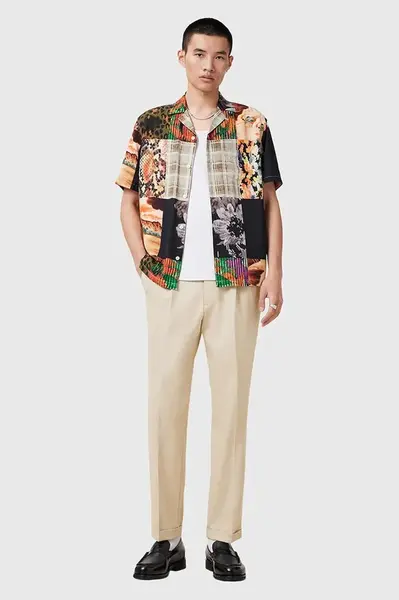 Kalhoty s příměsí vlny AllSaints TALLIS