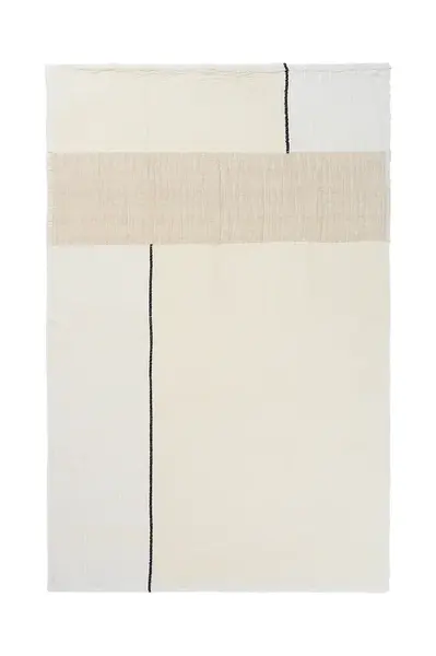 Přehoz ferm LIVING béžová barva