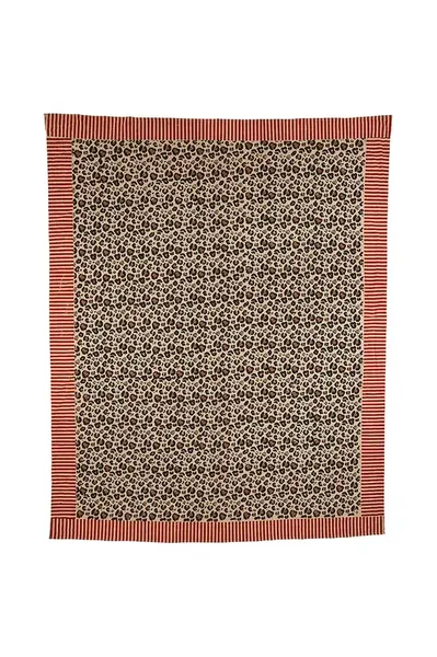 Bavlněný přehoz Doing Goods Leopard 240 x 280 cm