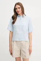 Lněná košile Tommy Hilfiger