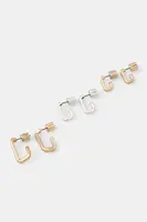 Náušnice AllSaints 3-pack