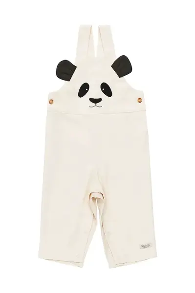 Dětské lacláče Donsje Kladi Overalls Panda