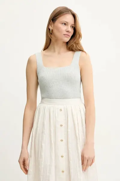 Top s příměsí lnu Twinset