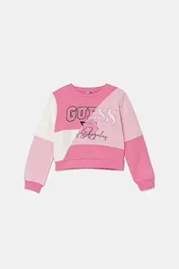 Dětská bavlněná mikina Guess