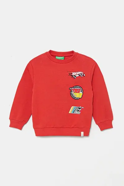 Dětská bavlněná mikina United Colors of Benetton