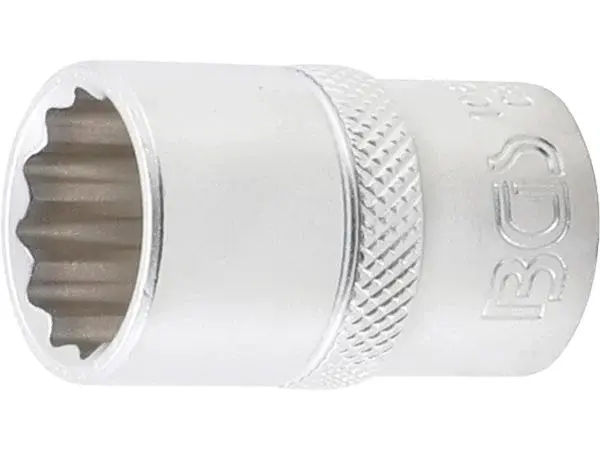 BGS Technic BGS 10637 Nástrčná hlavice 1/2" 17 mm - 12hranná