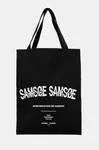 Bavlněná kabelka Samsoe Samsoe SAPRINT černá barva, U25200001