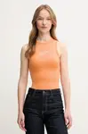 Top Pepe Jeans VIV oranžová barva, PL506032