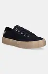 Tenisky Tommy Hilfiger VULC ESPADRILLE SNEAKER tmavomodrá barva, FW0FW08404