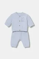 Kojenecká tepláková souprava United Colors of Benetton modrá barva, 3MDSAK017