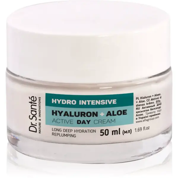 Dr. Santé Hydro Intensive Hyaluron + Aloe denní krém s aloe vera 50 ml