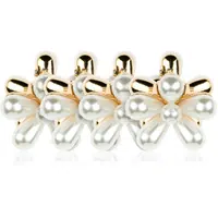 invisibobble Clipstar Pearly Flower skřipce na vlasy velikost S 4 ks