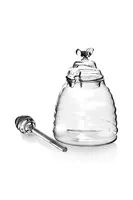 Sklenice na med s naběračkou Affek Design Basic Kitchen 500 ml