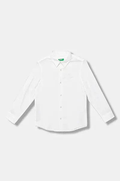 Dětská bavlněná košile United Colors of Benetton