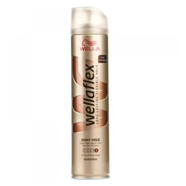 WELLAFLEX Shine&hold lak na vlasy 250 ml